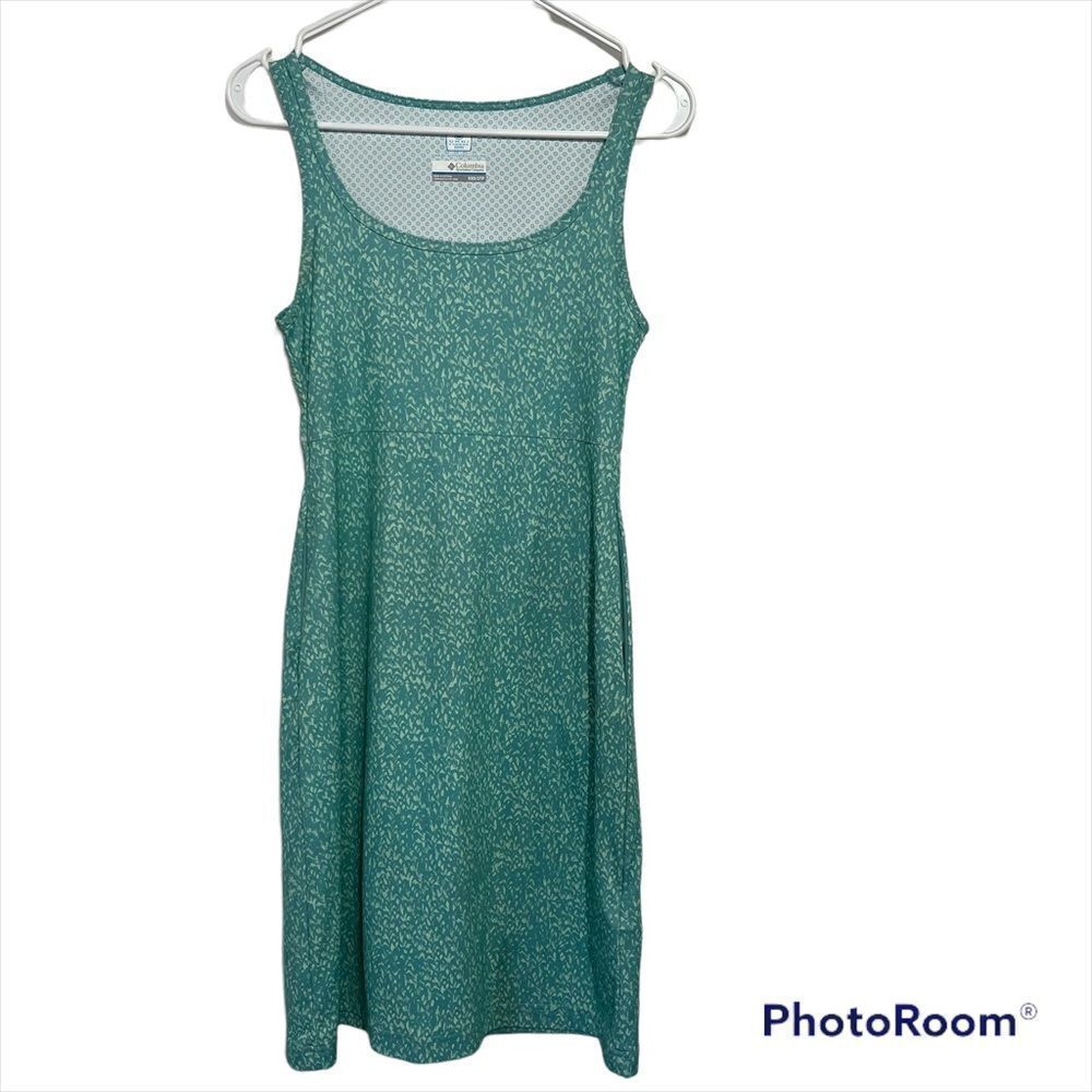 COLUMBIA Omni-Freeze Sport Dress size XXS Blue Zero Cooling Tank Tennis Hiking